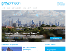 Tablet Screenshot of grayjohnson.com.au